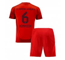 Bayern Munich Joshua Kimmich #6 Koszulka Podstawowa dzieci 2024-25 Krótki Rękaw (+ krótkie spodenki)